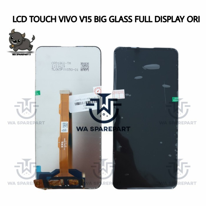 LCD TOUCHSCREEN 1SET VIVO V15 BIG GLASS FULL DISPLAY ORIGINAL