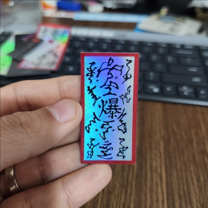 

Sticker Hologram Anime - PSH1480 - Naruto - Paper Bomb