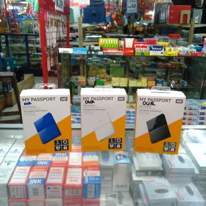 Hardisk WD My passport 1 TB ORIGINAL