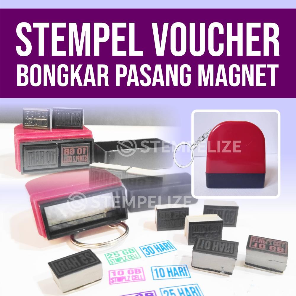 

Stempel Voucher Kuota Bongkar Pasang Magnet