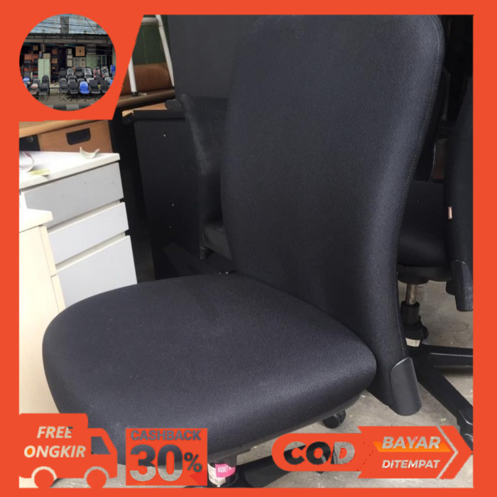 Office chair / Kursi kantor Impor Merek BENEL, Turun Naik ada TOMBOL