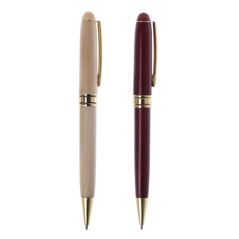 

Handmade Twist Wood Ballpoint Pen School Student Stationary Office Writing Tool Drop Shipping