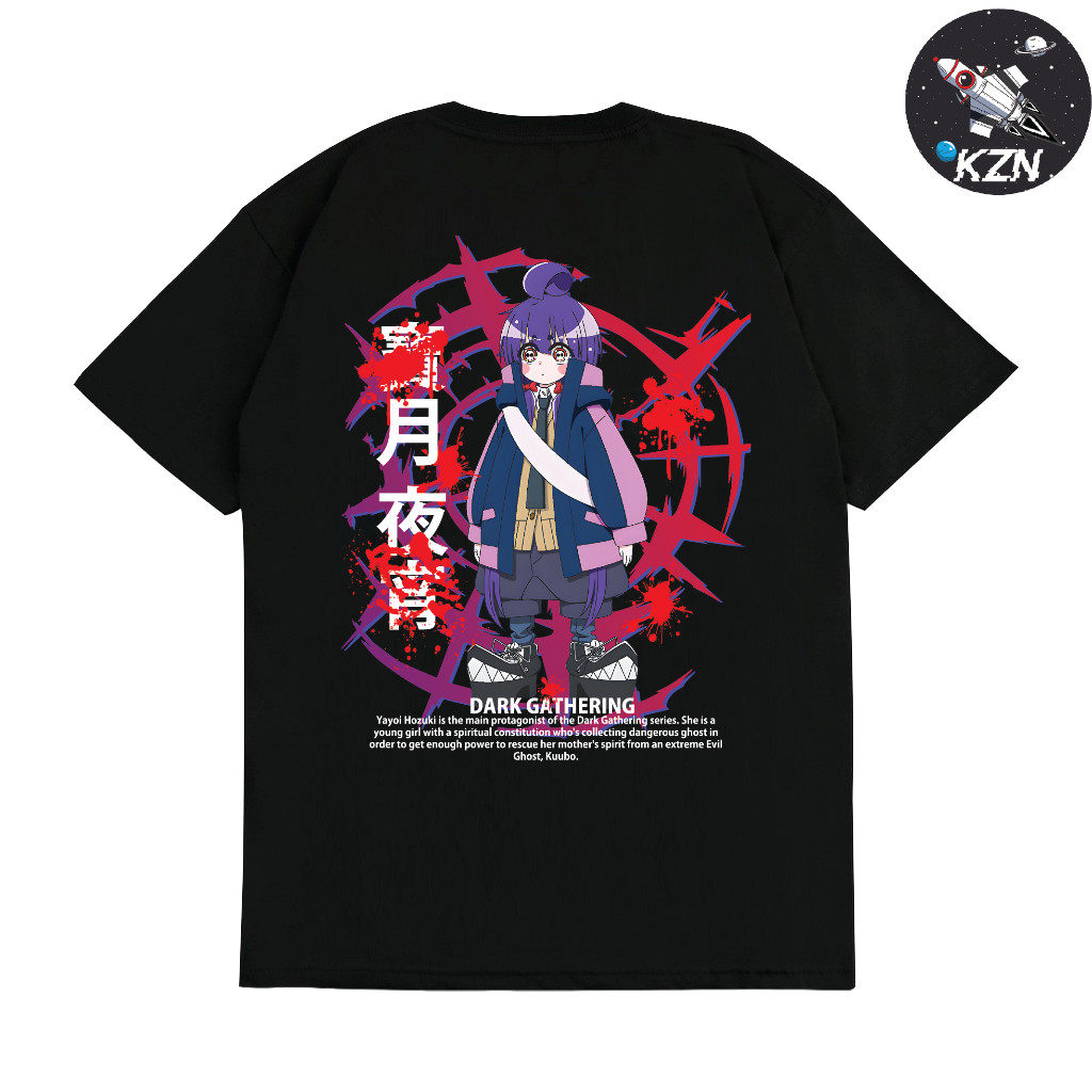 Baju Kaos Yayoi Dark Gathering - Baju Kaos anime Dark Gathering