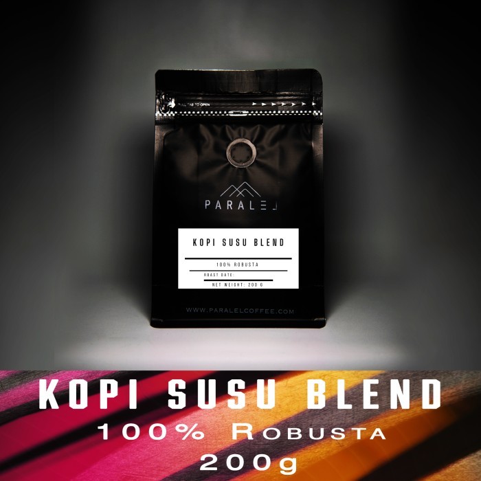 

[PROMO] Kopi Susu Blend 100% Robusta 200g Coffee Beans Biji Kopi - Coarse/Kasar