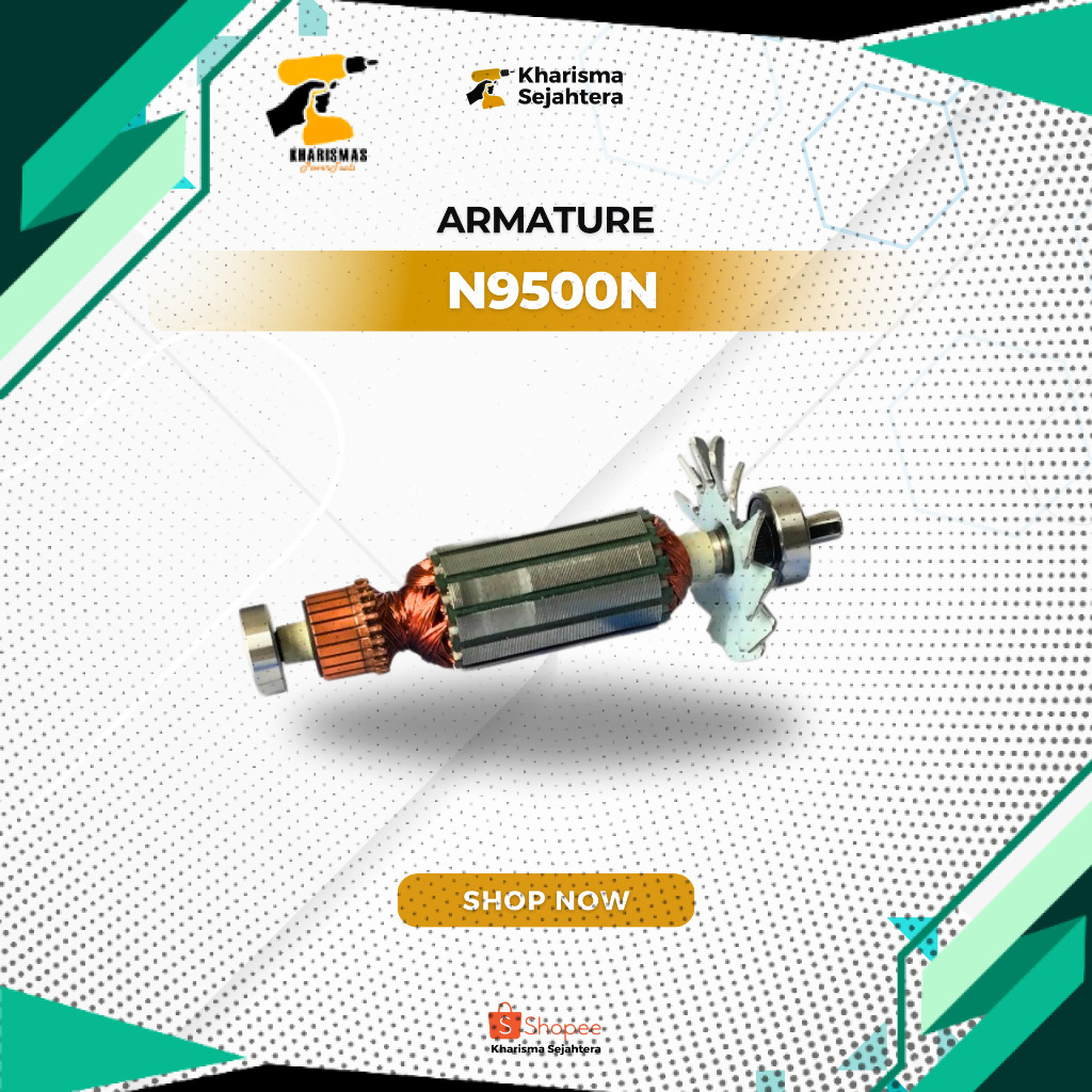 ARMATURE ANGKER DISC GERINDA 9500 NRT PRO