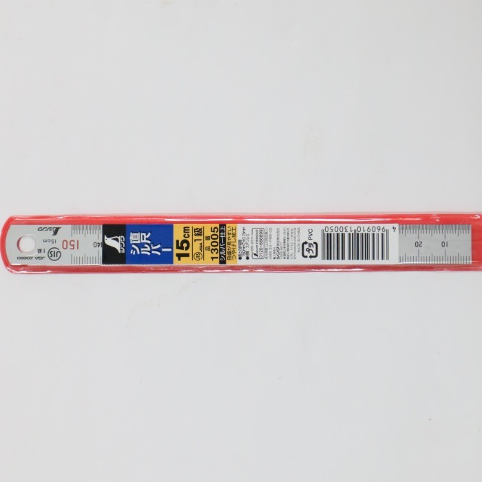 

Penggaris stainless steel SHINWA Steel Ruler, 15 cm 13005
