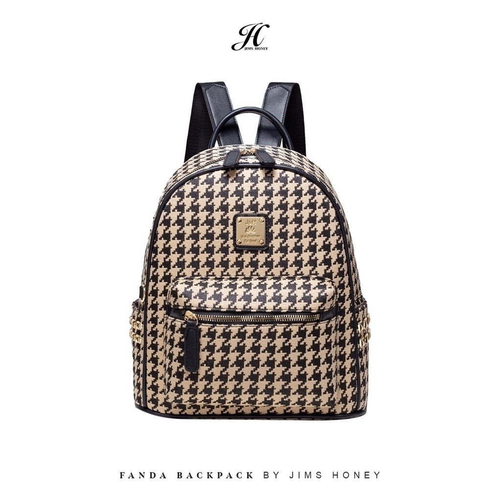 Fanda Backpack Jims Honey tas Ransel Wanita tas punggung tas sekolah kekinian