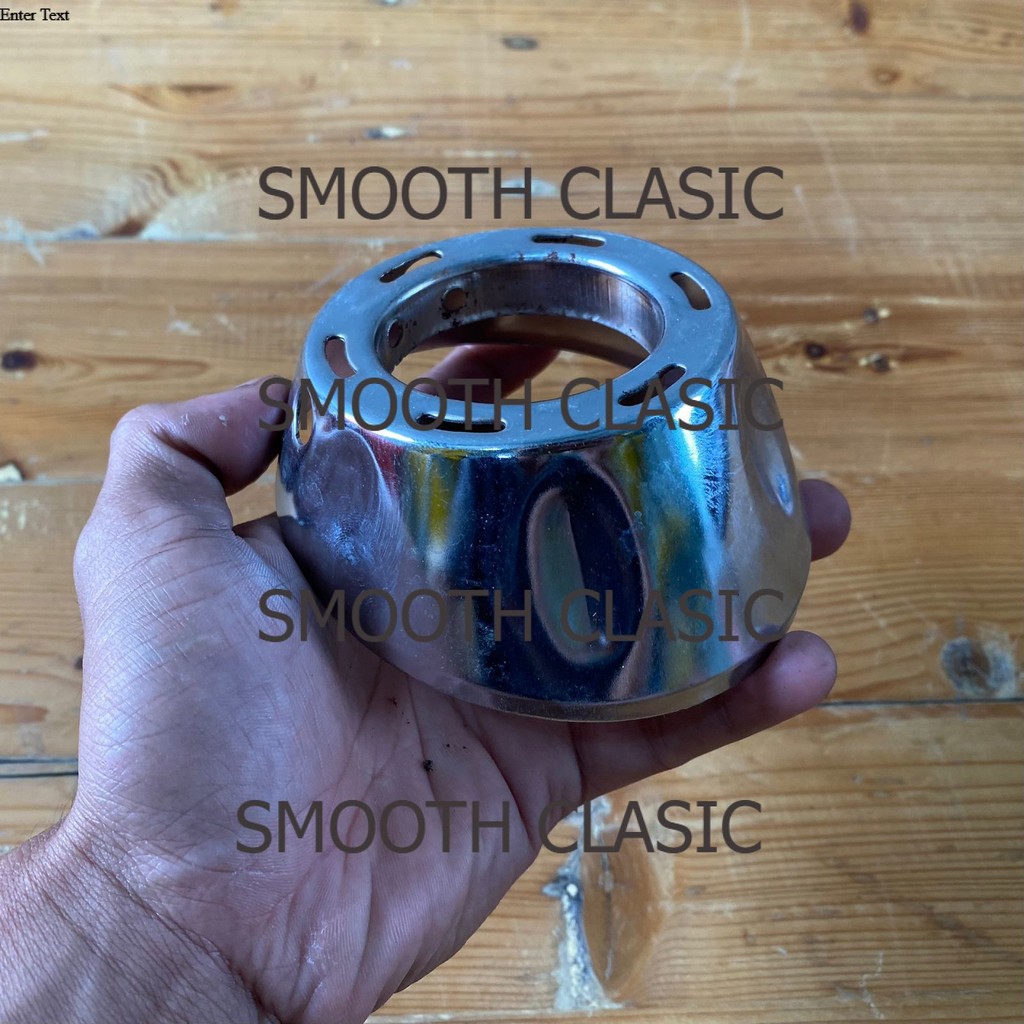 End Muffler end cup crom moncong knalpot vario 125 150