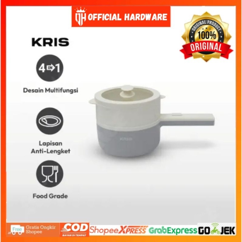 kris panci listrik 1.6 liter/panci elektrik serbaguna
