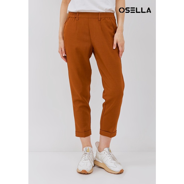 Osella Celana Capri Wanita Warna Terra Cotta 2182300239