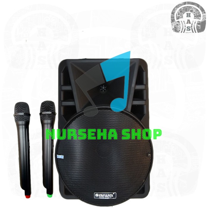 Speaker Aktif Aiwa 12inch Bluetooth Usb