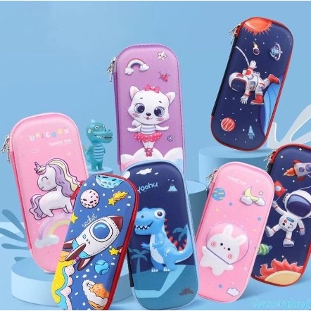 

Willie - Tempat Pensil Anak Sekolah 3D Bahan Eva Anti air