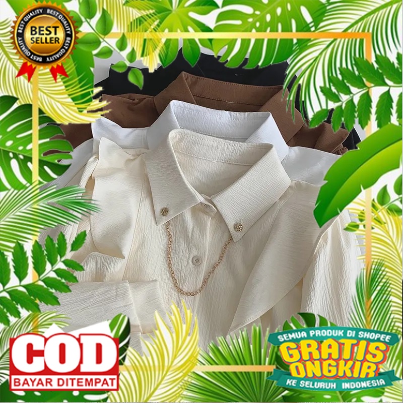 KOREAN STYLE OOTD TRENDY TERBARU /Blouse Korean Style Wanita Kekinian Terbaru 2023 Ukuran Jumbo Mode