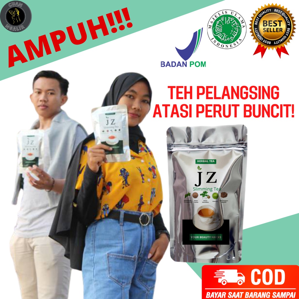 

Teh Pelangsing Herbal Alami Teh Detoks Teh Diet Slimming Tea ampuh melangsingkan badan JZ SLIMMING TEA BY CUAN NGALIR