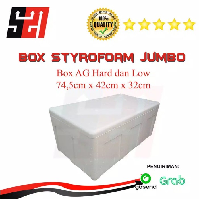 Box Styrofoam Jumbo Besar SARANA21 - BOX AG75 LOW