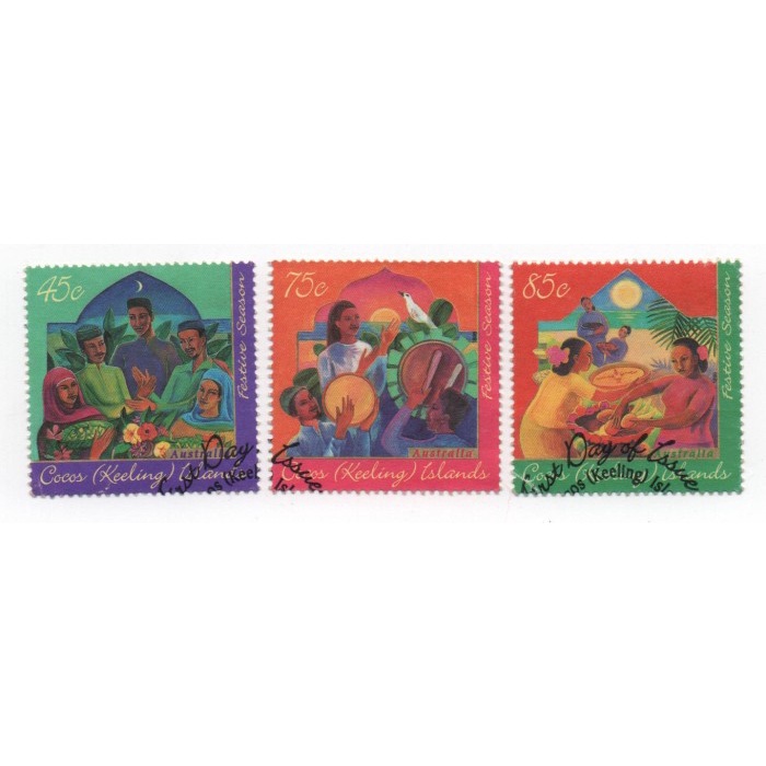 

Perangko Kep Cocos - Australia - Hari Raya Puasa Festival 1996