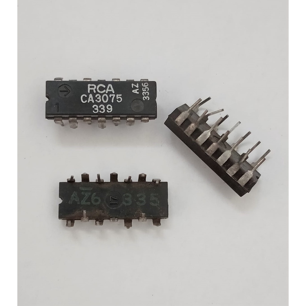 IC CA3075 FM IF Amplifier-Limiter / Detector / Audio Preamplifier