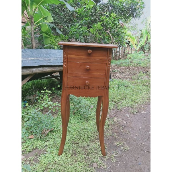 NAKAS CEMPOLONG KOTAK KAYU JATI | NAKAS CEMPOLONG FURNITURE JATI JEPARA