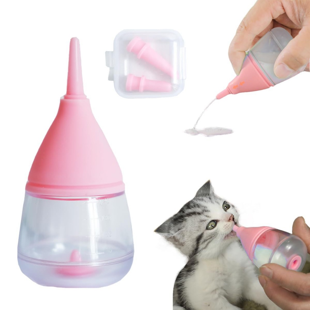 [MADA] Dot Empeng Anak Kucing Baru Lahir Anti Tersedak Bisa Untuk Kelinci Dll Pentil Dot Susu Spet A