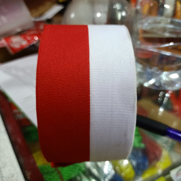 

pita merah putih isi 1 rol ukuran 5cm ORI