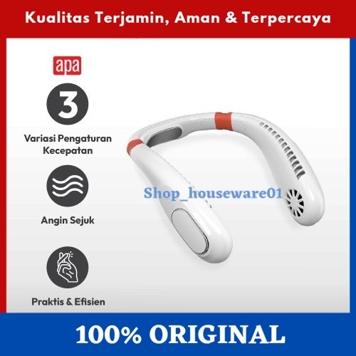 Apa Kipas Angin Leher Rechargeable/Kipas Angin