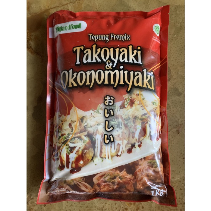 

Promo Best Seller Tepung takoyaki okonomiyaki instant 1kg