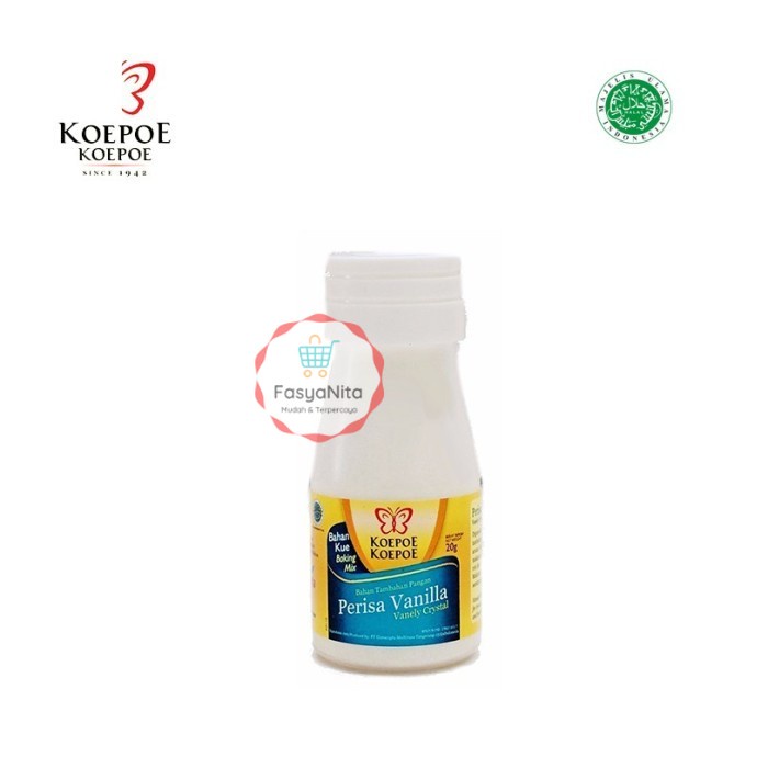 

Koepoe 20 gr Perisa Vanilla/ Vanely bubuk HALAL - FasyAnita Mart Denpasar