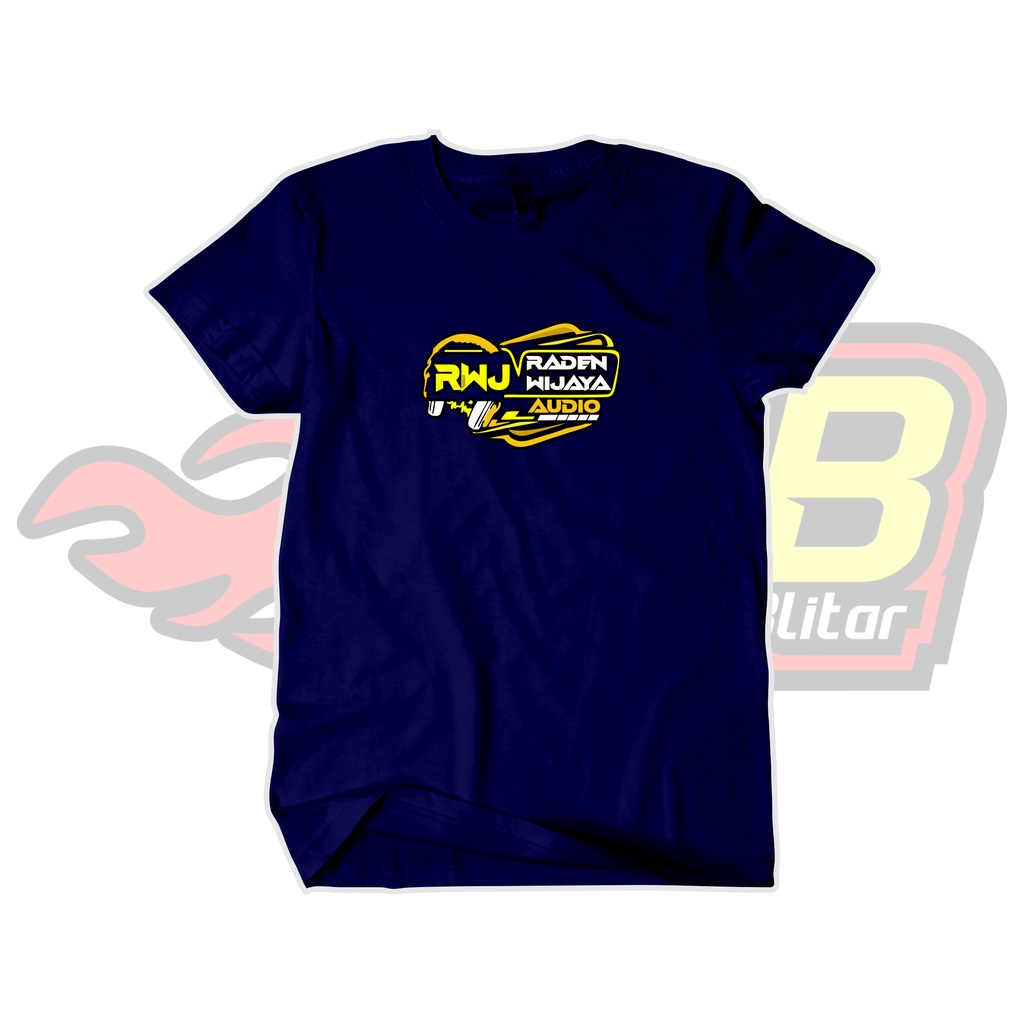 PROMO | Kaos RWJ Raden Wijaya Audio Kediri Katun Combed