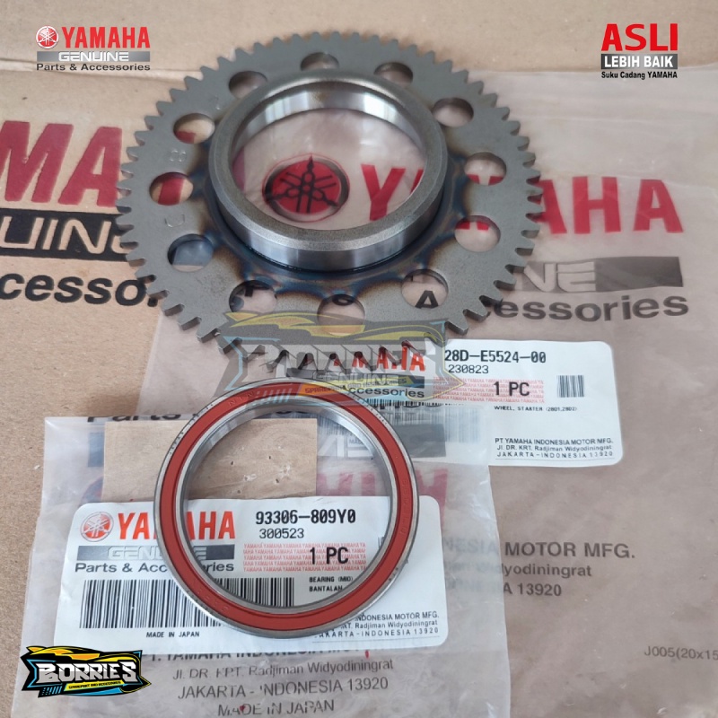 BEARING ONE WAY SET GEAR GIR GIGI STATER STARTER MIO SMILE SPORTY SOUL FINO