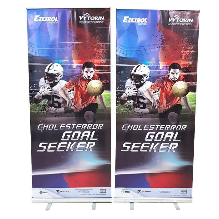 

Roll Up Banner 60 x 160 cm Flexy 340gr - 60x160 cm