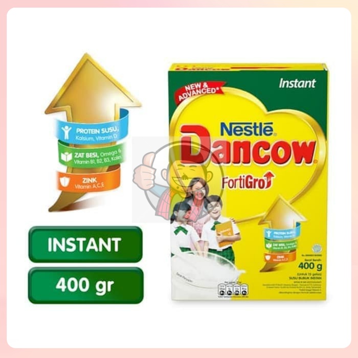 

DANCOW FORTIGRO SUSU BUBUK INSTAN BOX 390 G