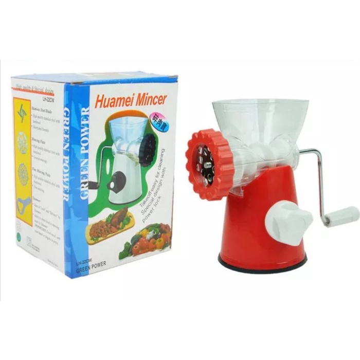 MEAT GRINDER MANUAL / GILINGAN SAYUR N DAGING MANUAL PLASTIK / LH22CW