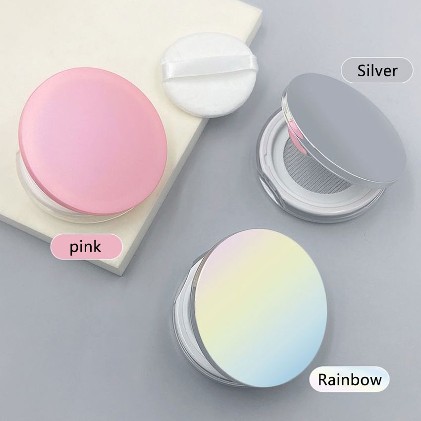 Pot Bedak Tabur /Wadah bedak tabur travel / Case bedak tabur kecil/Kemasan kosong loose powder