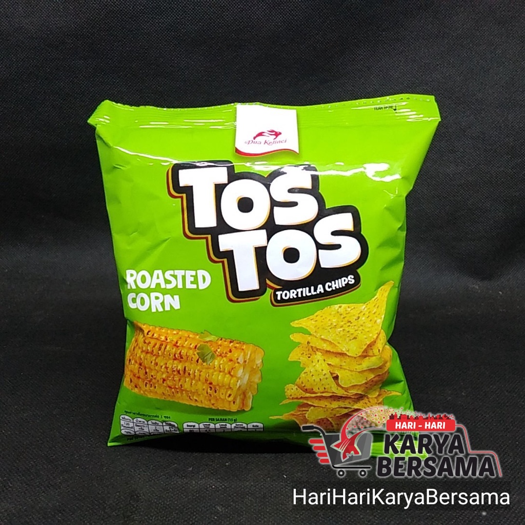 

MAKANAN RINGAN SNACK TOS TOS ROASTED CORN JAGUNG 22GR