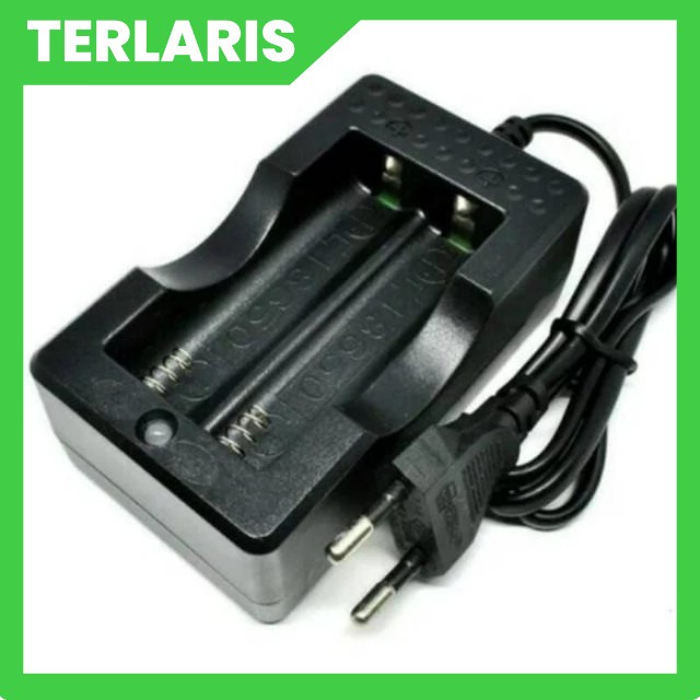 CHARGER BATERAI BATTERY BATRE 18650 SENTER LASER