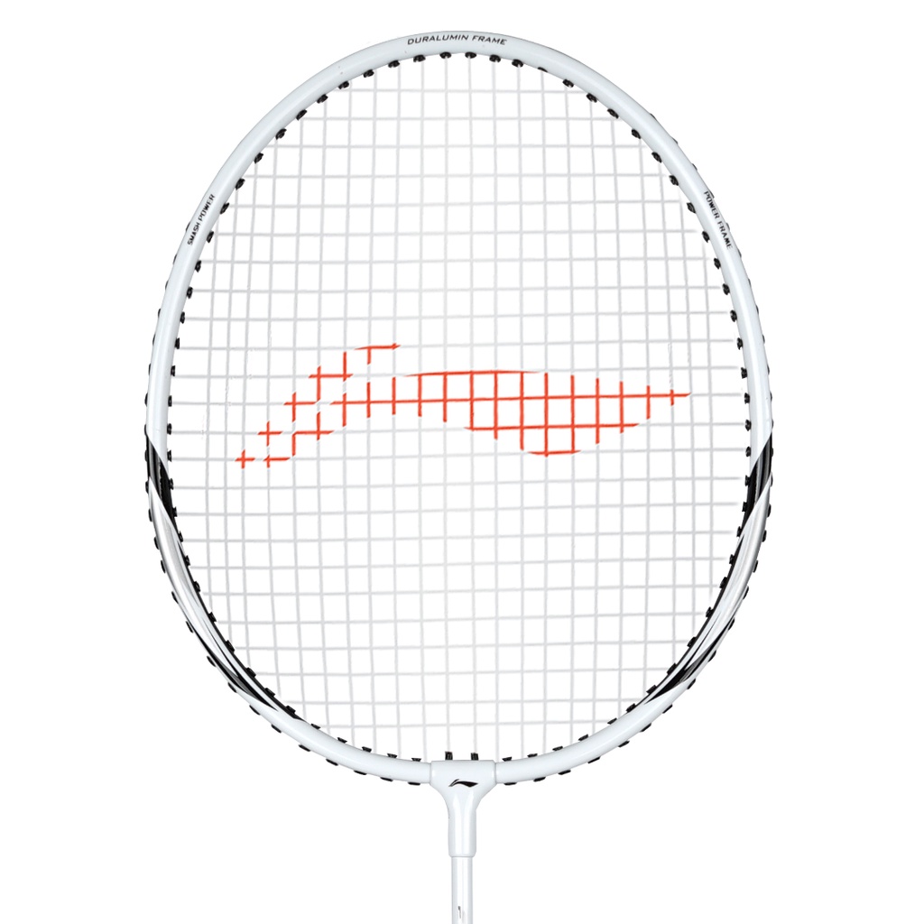 Li-Ning XP 90 IV Raket Badminton - White/Silver AYPP232-3 Bundle Head Cover