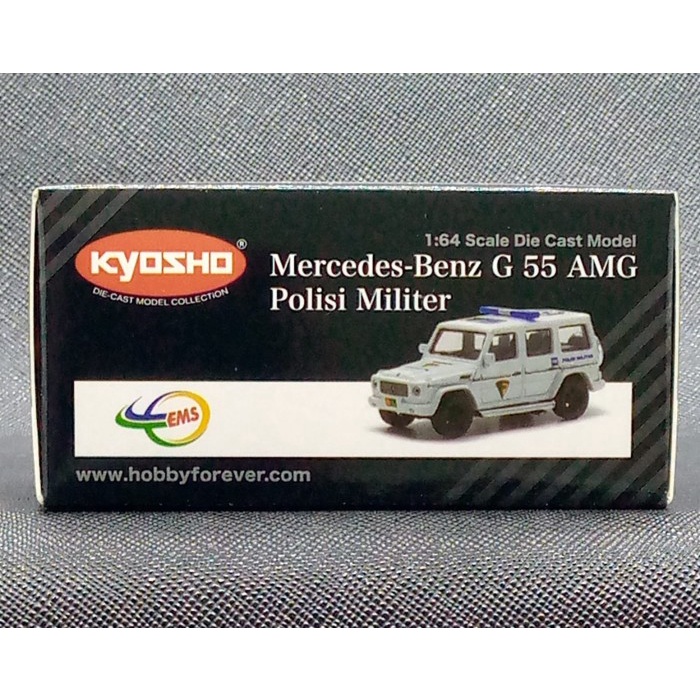 R-34 Kyosho MercedesBenz G55 AMG Polisi Militer (1:64)