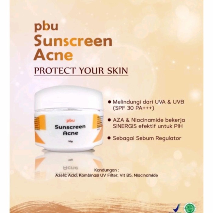 pbu sunscreen acne / moist sunscreen spf 50 / pbu lightening sunscreen - sun lightening