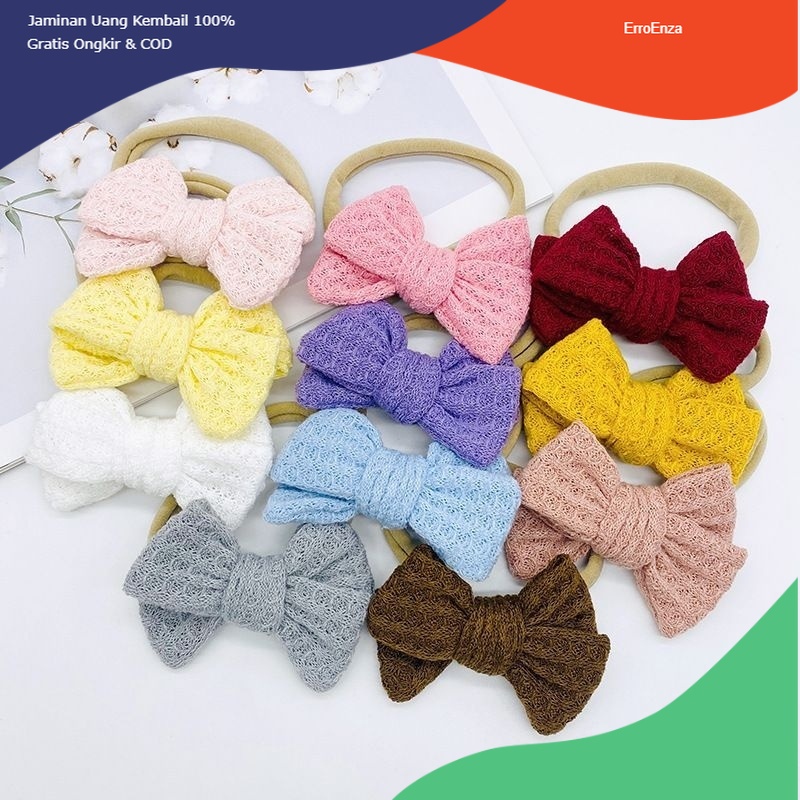 Bandana Bando Bayi Nylon Headband Usa Pita vintage knit
