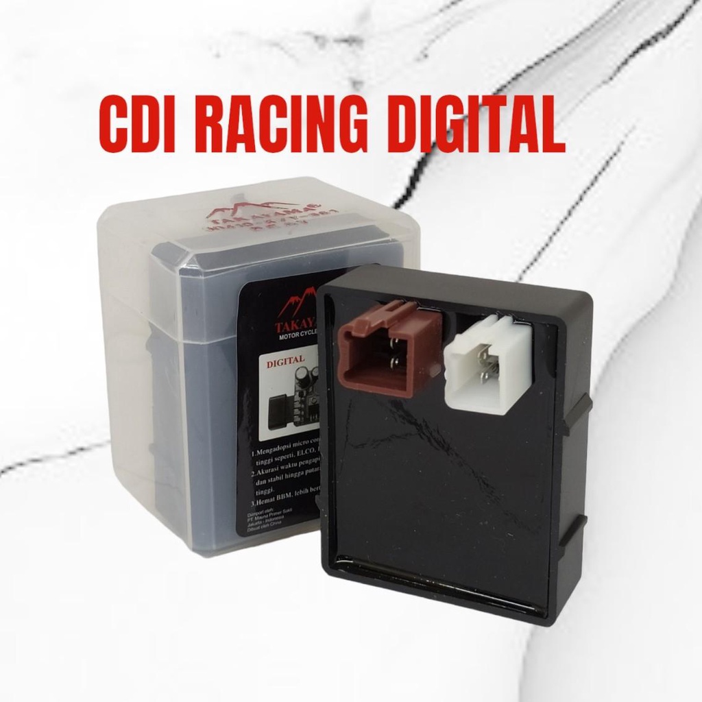 CDI RACING DIGITAL BEAT KARBU SCOOPY SPACY KARBU