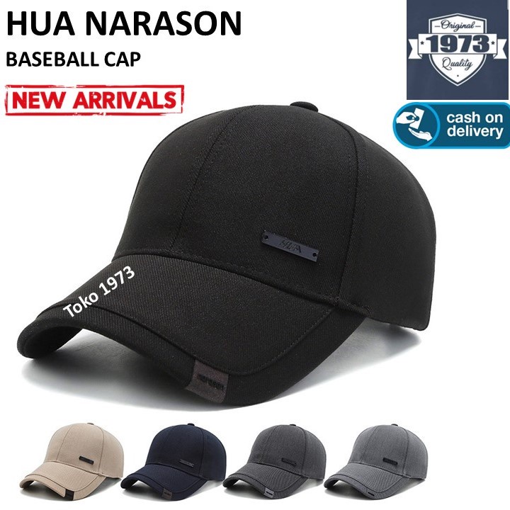 Baseball cap : HUA NARASON - Topi baseball topi pria topi wanita topi NARASON