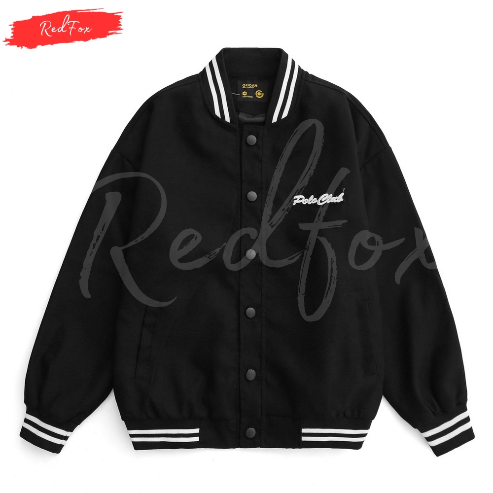 Jaket Baseball Jacket Varsity Perempuan  Cewek Wanita Import Korean Style Unisex Size S M L XL 2XL 3