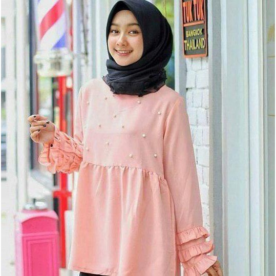 Hanun Blouse / Atasan Wanita Terbaru Blouse Baju Lebaran Atasan Top Atasan Murah
