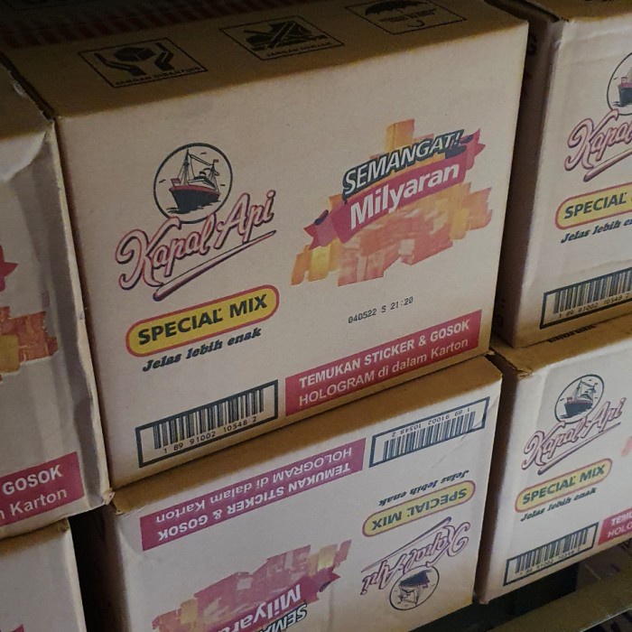 

Kopi Kapal api special mix 1 dus 120 sachet