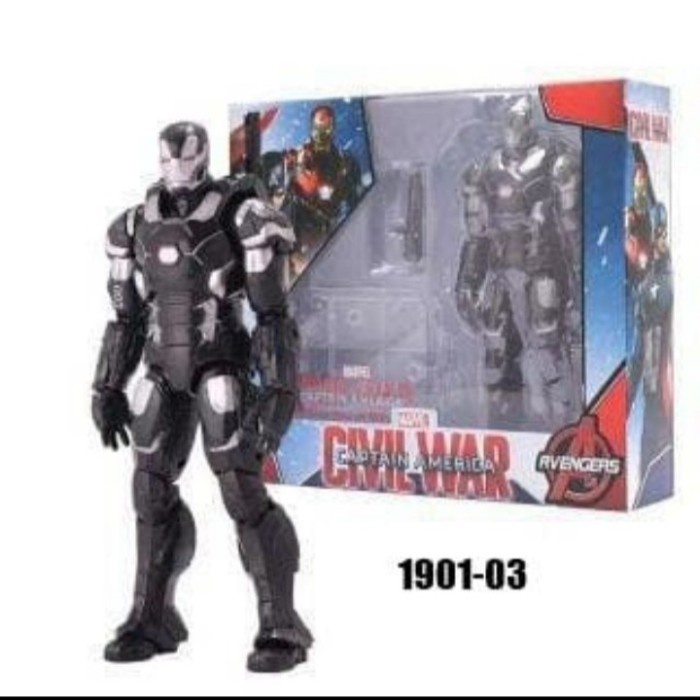 ZD Toys  Marvel Avengers Civil War War Machine Figure