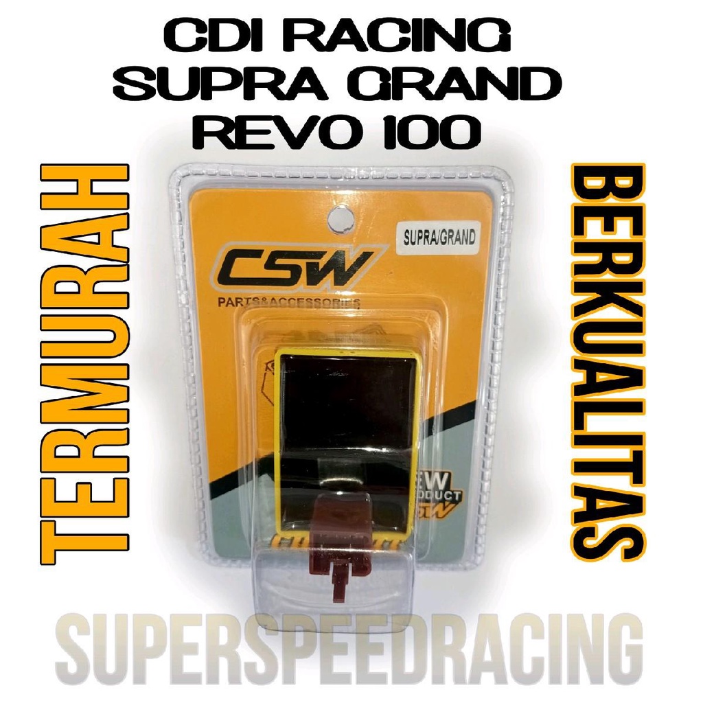 CDI RACING SUPRA SUPRA X GRAND REVO 100 CSW KUALITAS SETARA BRT Car