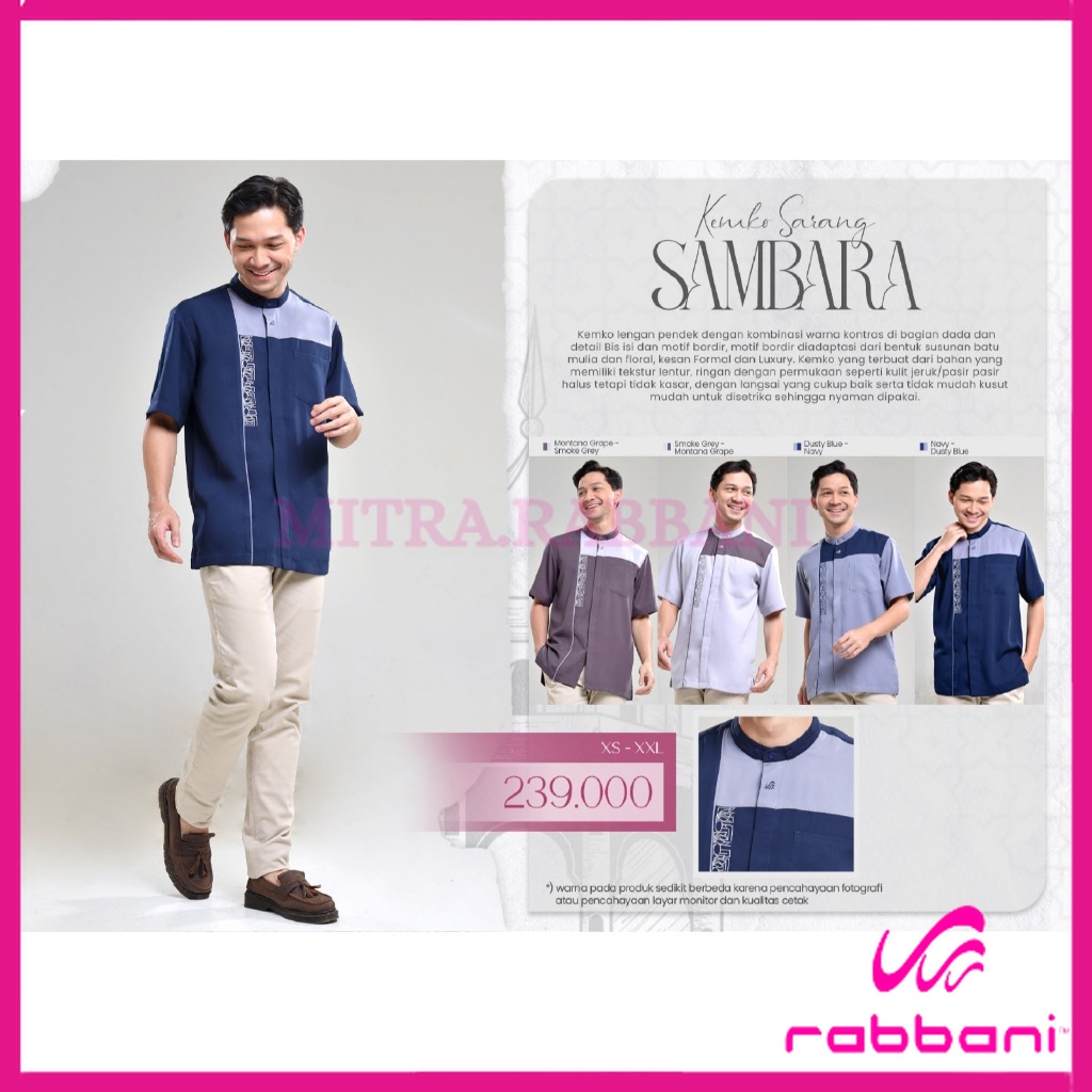 RABBANI ORI - Kemko Sarang Sambara Sarimbit / Koko Kemko rabbani Sarimbit Terbaru Mitra Rabbani
