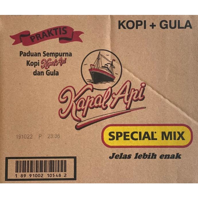 

Kopi Kapal Api Spesial Mix 1 Dus Isi 12 Renteng