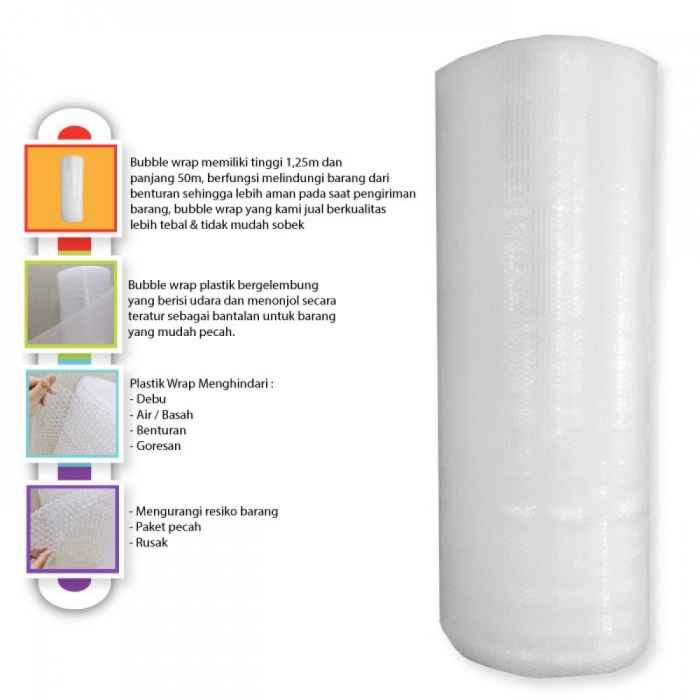 

BUBLE BUBBLE WRAP 1 ROLL / 1 GULUNG BESAR UTUH