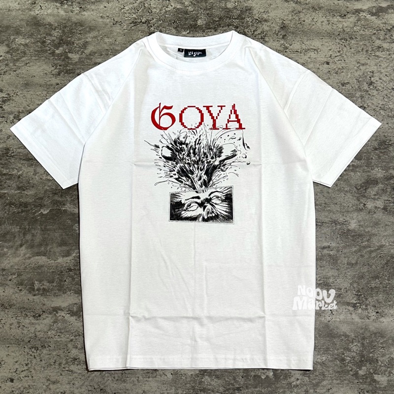【COD】BAP. - GOYA TSHIRT - WHITE | Original Merchandise/ OKE T-Shirt